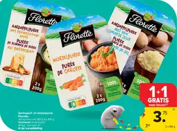 Carrefour Aardappel of Wortelpuree Florette aanbieding