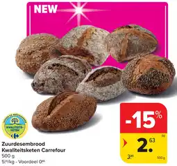 Carrefour Zuurdesembrood Kwaliteitsketen Carrefour aanbieding