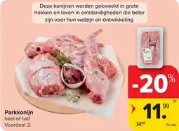Carrefour Parkkonijn aanbieding