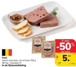 Carrefour Paté aanbieding