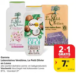 Carrefour Gamma Laboratoires Vendôme, Le Petit Olivier en Lovea aanbieding