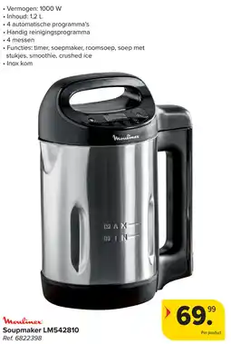 Carrefour Moulinex Soupmaker LM542810 aanbieding