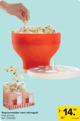 Carrefour Popcornmaker voor Microgolf aanbieding