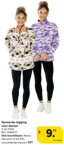 Carrefour Gevoerde Legging voor Dames aanbieding