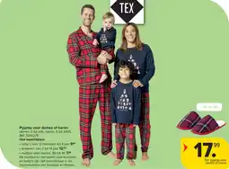 Carrefour Pyjama voor dames of heren aanbieding
