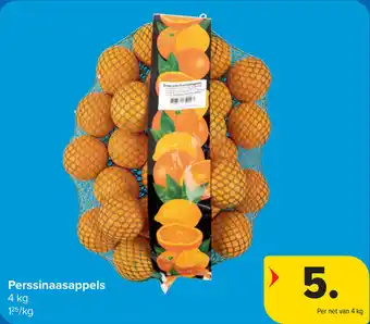 Carrefour Perssinaasappels aanbieding