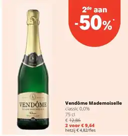 Spar Vendôme Mademoiselle classic 0,0% 75 cl aanbieding