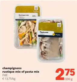 Spar champignons rustique mix of pasta mix aanbieding