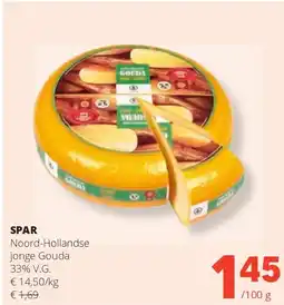 Spar SPAR Noord-Hollandse jonge Gouda aanbieding