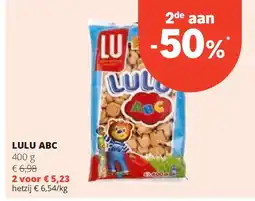 Spar LULU ABC 400 g aanbieding