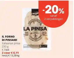 Spar IL FORNO DI PINSAMI aanbieding