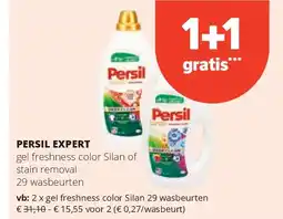 Spar PERSIL EXPERT gel freshness color Silan 29 wasbeurten aanbieding