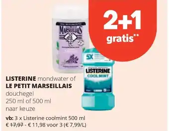 Spar Listerine coolmint 500 ml aanbieding