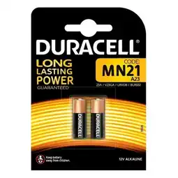 Decathlon Batterijen DURACELL MN21 2 Stuks aanbieding