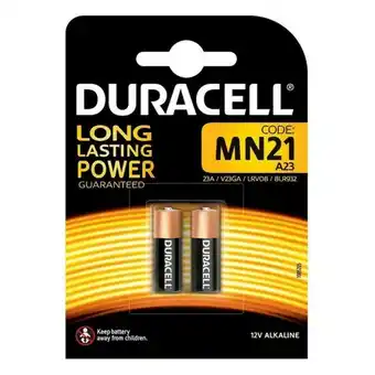 Decathlon Batterijen DURACELL MN21 2 Stuks aanbieding