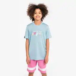 Decathlon Basketbal T-shirt NBA Spurs kinderen 900 blauw aanbieding