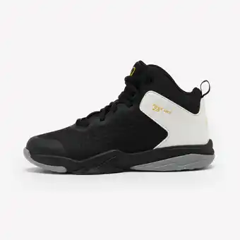 Decathlon Basketbalschoenen kinderen gevorderden SS500H zwart aanbieding