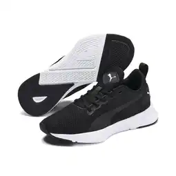 Decathlon Flyer Runner sportschoenen voor jeugd PUMA Black White aanbieding