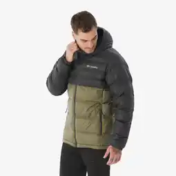 Decathlon Warme gewatteerde herenjas Buck Butte II groen aanbieding