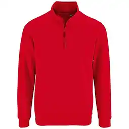 Decathlon Heren Stan Zip Staande Kraag Trui (Rood) aanbieding