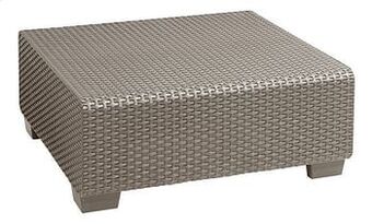 Keter Allibert Salontafel/voetenbank Sapporo Cappuccino