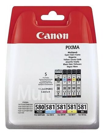 Dreamland Canon Inktpatroon Multi PGI-580/CLI581 aanbieding