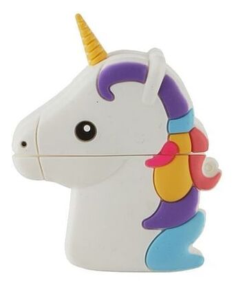 True Wireless oortjes Emoji Unicorn