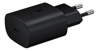 Dreamland Samsung lader USB-C Fast charger 25W zonder kabel zwart aanbieding