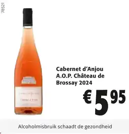 Colruyt Cabernet d'Anjou A.O.P. Château de Brossay 2024 aanbieding