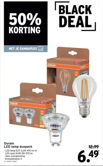 LED lamp duopack