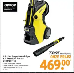 GAMMA Kärcher hogedrukreiniger K7 Premium Smart Control Flex aanbieding