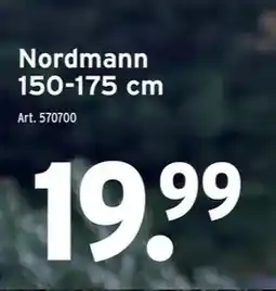 GAMMA Nordmann 150-175 cm aanbieding
