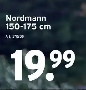 GAMMA Nordmann 150-175 cm aanbieding