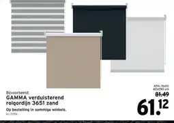 GAMMA GAMMA verduisterend rolgordijn 3651 zand aanbieding