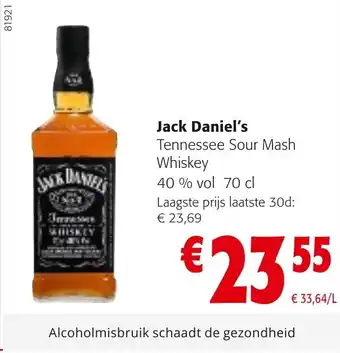 Colruyt Jack Daniel's aanbieding