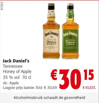 Colruyt Jack Daniel's aanbieding