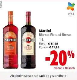 Colruyt Martini Fiero aanbieding