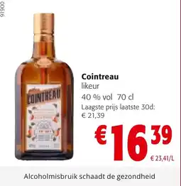 Colruyt Cointreau aanbieding