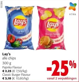Colruyt Lays Paprika Flavour aanbieding