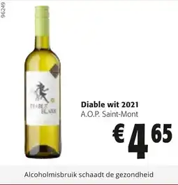 Colruyt Diable wit 2021 aanbieding