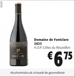 Colruyt Domaine de Fontclare 2023 aanbieding