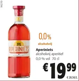 Colruyt Aperiniets aanbieding