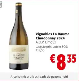 Colruyt Vignobles La Baume Chardonnay 2024 aanbieding
