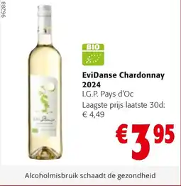 Colruyt EviDanse Chardonnay 2024 aanbieding