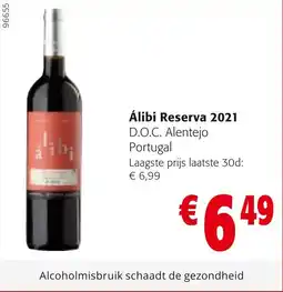 Colruyt Álibi Reserva 2021 aanbieding