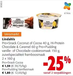 Colruyt Lindahls Pro+Snack Cocoa aanbieding