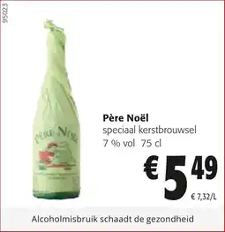 Colruyt Père Noël Speciaal Kerstbrouwsel 7 % vol aanbieding