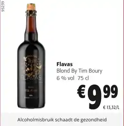 Colruyt Flavas Blond By Tim Boury 6% vol aanbieding