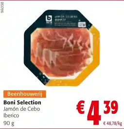 Colruyt Boni Selection Jamón de Cebo Iberico aanbieding