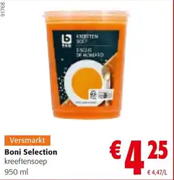 Colruyt Boni Selection Kreeftensoep aanbieding
